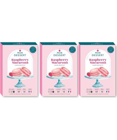 Baking Mix | Raspberry Macaron Recipe Making Kit | Foodie Gift Pack of 1 - Buy Online on GoSupps.com