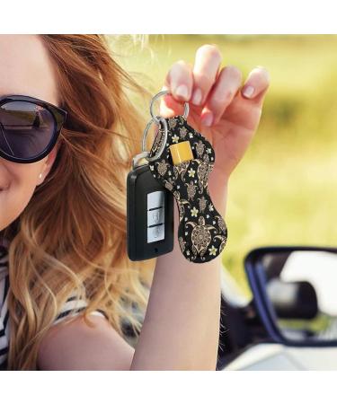 COEQINE Lip Balm Keychain for Women and Girls - For Lipstick Lipstick Lip Balm Turtle - Buy Online on GoSupps.com