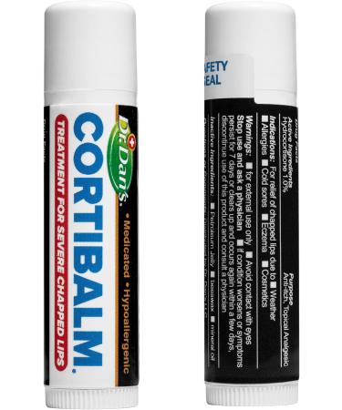 Dr. Dan's Cortibalm 4-Pack: Healing Lip Balm for Severely Chapped Lips - Buy Online on GoSupps.com