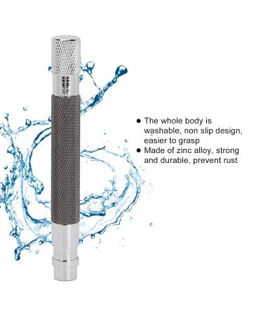 Old Style Shaver Handle | Anti-Slip Design | Portable Metal Razor Replacement Handle for Home & Travel (Black) - Buy Online on GoSupps.com