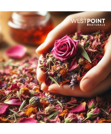 Westpoint Naturals Red Rose Petals 100g - Buy Online on GoSupps.com