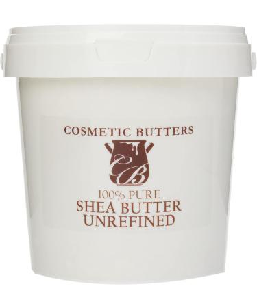 Mystic Moments Unrefined Shea Butter 2kg - 100% Pure & Natural for Skin & Hair Care - International Shipping Available - Buy Online on GoSupps.com