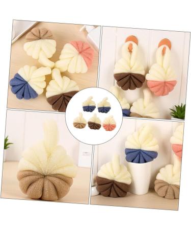 5pcs Bath Ball Set - Flower Shower Balls for Foaming Bathing & Body Washing - Essential Bathroom Supplies - Buy Online on GoSupps.com