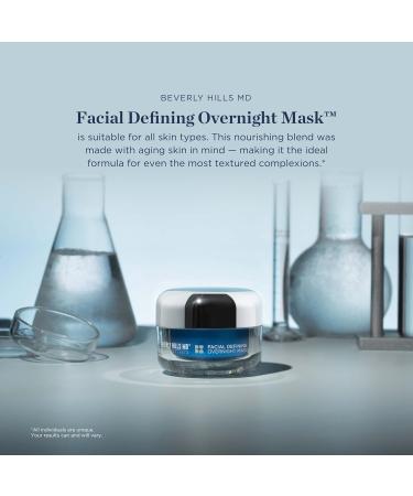 Buy Facial Defining Overnight Mask - Nightly Cream for Plump Smooth Skin | Anti-Aging with Shea Butter Coconut & Chamomile - International Shipping Available - Buy Online on GoSupps.com