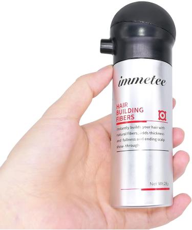 IMMETEE Hair Fibers 4-in-1 Kit Set Hair Thickening Fibers & Spray Applicator Pump Nozzle & Setting Hair Spray & Hairline Optimizer Comb Instantly Conceal for Valentine Gift (White) Kit White - Buy Online on GoSupps.com