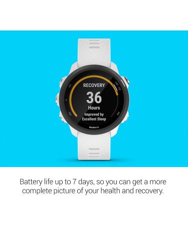 Garmin Forerunner 245 Music GPS Running Smartwatch - White | Advanced Dynamics & Music Playback - Buy Online on GoSupps.com