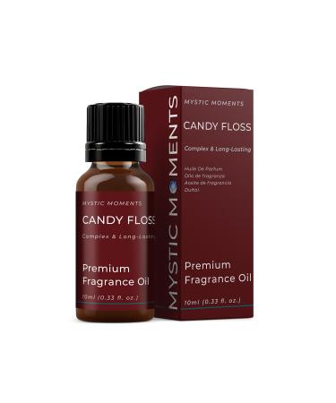 Mystic Moments | Candy Floss Fragrance Oil - 10ml - Perfect for Soaps Candles Bath Bombs Oil Burners Diffusers and Skin & Hair Care Items Candy Floss 10ml - Buy Online on GoSupps.com
