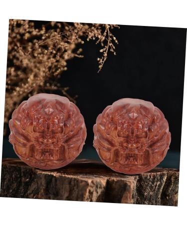 Beaupretty Thai Massage Bum Tools | 1 Pair Handballs & Fitness Cone Balls for Ultimate Relaxation - Wood Massage Devices - Buy Online on GoSupps.com