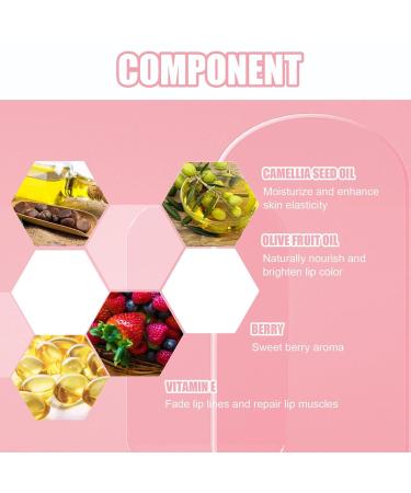 Hydrating Lip Masks Overnight | Long-Lasting Lip Moisturizer & Care Set with Brush | Best Lip Balm for Dry Lips - Buy Online on GoSupps.com