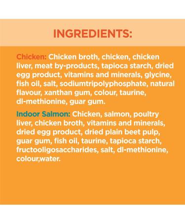 IAMS Perfect Portions Wet Cat Food Adult Grain Free - Chicken CIG and Indoor Salmon Pat Variety Pack 75g (24 Pack) Chicken & Salmon Wet Cat Food - Buy Online on GoSupps.com