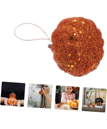 DECHOUS 10pcs Foam Pumpkin Fall Harvest Fake Pumpkins Mini Pumpkins Thanksgiving Party Supplies Faux Pumpkin Craft Decor Halloween Ornament Artificial Little Pumpkin Orange 5CM - Buy Online on GoSupps.com