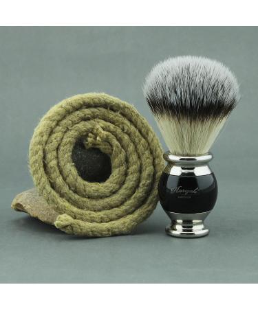 Haryali London 5-in-1 Men's Razor Set | Handmade Leather Case Shaving Stand Fusion 5 Compatible Razor Brush Bowl & Soap - Buy Online on GoSupps.com