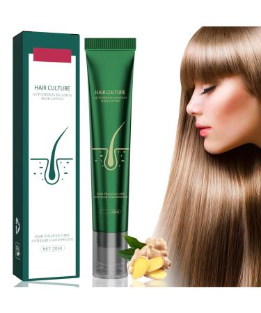 Ginger Hair Oils for Hair Growth - Ginger Hair Growth Serum - Hair Care for Dry Damaged Hair - Moisturize Repair Thin Root Restore Follicles Essence - Strengthen Stimulate Scalp Regrowth Reduce Loss