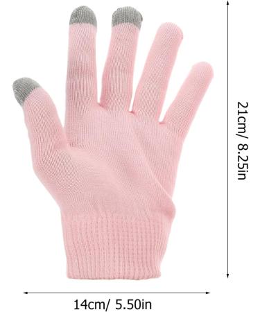 Beaupretty 1 Pair Pink Gloves Overnight Spa Gloves Moisturizing Gloves Overnight Hand Moisturizing Gloves Hand Caring Gloves for Women Lotion Moisturizing Gloves Care Casual Socks Gel - Buy Online on GoSupps.com