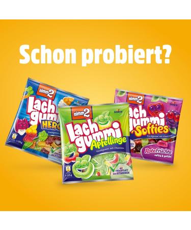 nimm2 Lachgummi - 15 x 250g | Fruit Gum with Juice & Vitamins | Buy Internationally - Buy Online on GoSupps.com