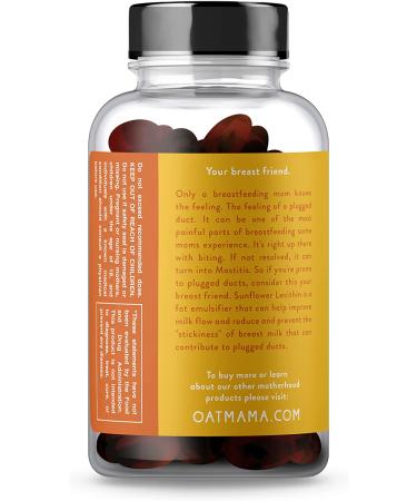 Oat Mama Sunflower Lecithin Softgels - 100 Softgels, 1200mg | Prevent Plugged Ducts & Improve Milk Flow for Breastfeeding Moms - Buy Online on GoSupps.com