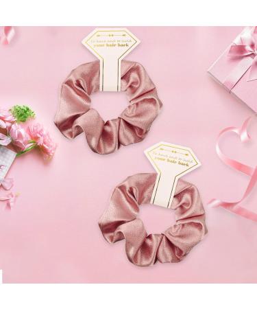 Antetek 8 Pack Satin Bridesmaid Hair Ties - Bachelorette Party Favors & Gifts for Wedding Guests - Elastic Scrunchies for Women and Girls - Buy Online on GoSupps.com