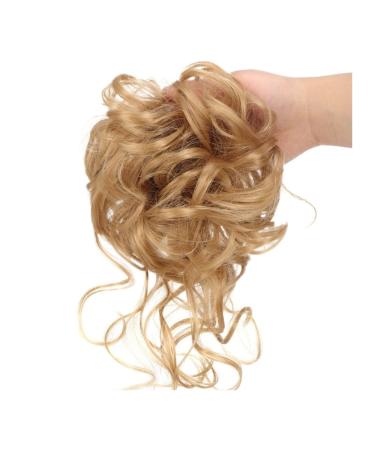 Messy Bun Hair Piece for Women Pieces Curly Chignon Donut Scrunchie for Women Messy Bun Hair Piece Synthetic Tousled Updo Hair Buns Extension Elastic Hair Band Hair Fake Hair Accessories for Women 103