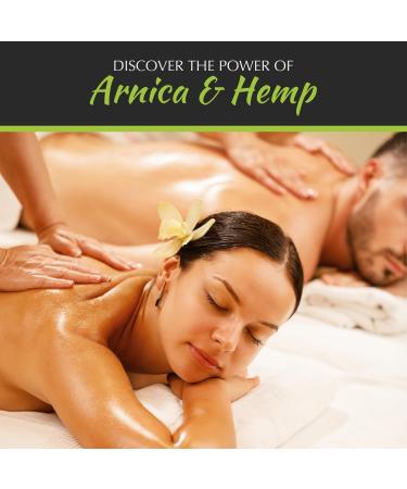 Hemp Massage Oil | Arnica Oil for Couples | Sensual & Relaxing Massage Oil | Best International Shipping - Buy Online on GoSupps.com
