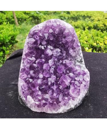 350g-400g Natural Amethyst Quartz geode Crystal Cluster Specimen Home Collections (Size : 10PCS)