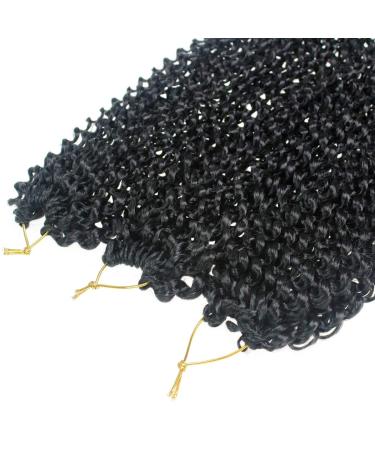 7 Packs 18 Inch Water Wave Synthetic Braids for Passion Twist | Goddess Locs & Bohemian Locs Hair Extensions | 22 Strands/Pack 1B - Buy Online on GoSupps.com