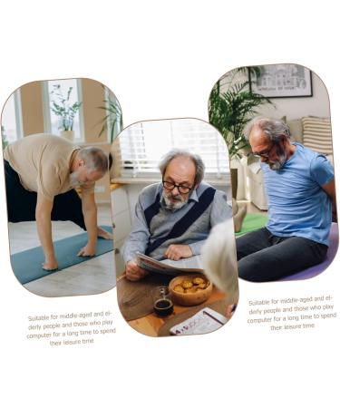 Fomiyes 2ST Wooden Acupressure Massage Balls for Golfers - Handmade Fitness & Meditation | 5.00x5.00cm Coffee - Buy Online on GoSupps.com