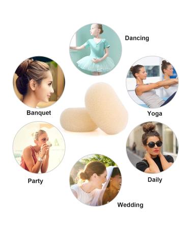 8-Piece Hair Donut Set with 50 U-Shape Hair Clips - Stylish Hair Knot Ring & Pillow for Perfect Hair Styling - Buy Online on GoSupps.com