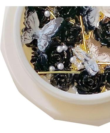 Worparsen Manicure Decor Resin Nail Camellia Decor Manicure Accessories DIY Creative Shape A - Buy Online on GoSupps.com