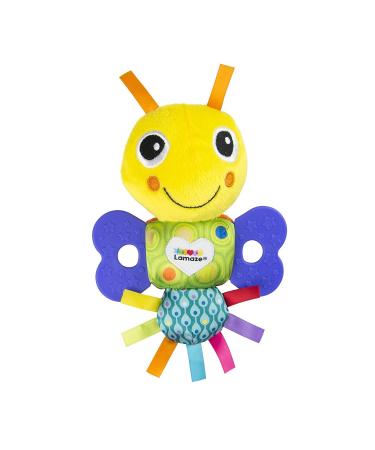 Tomy LC27026A Lamaze Mini-Freddie Hochwertiges Kleinkindspielzeug Gl hw rmchen Mini-Beißring