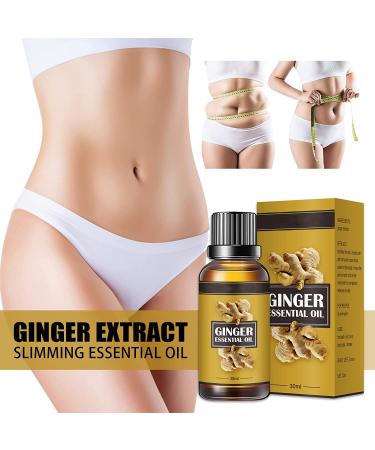 3-Pack 30ML Ginger Essential Oil for Belly Drainage and Massage - Belly Off Liquid - Buy Online on GoSupps.com
