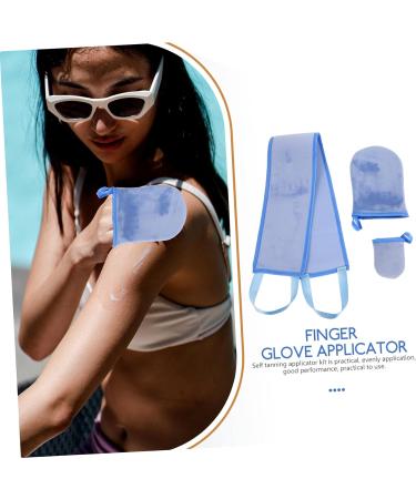 NUSITOU 1 Set Lotion Back Applicator for Men Sun Cream Self Tanning Applicator Kit Self Tanning Back Applicator with Handles Tanning Applicator for Back Sun Protection Sunscreen Flocking - Buy Online on GoSupps.com