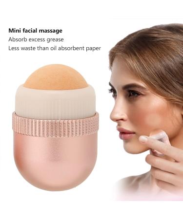 Volcanic Stone Oil-Absorbing Facial Roller | Control Shine & Refresh Oily Skin | Reusable Massage Tool - Buy Online on GoSupps.com