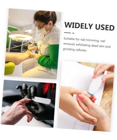 minkissy 3 Sets Nail Polishing Sheets Mini Accessories face Scraper Tool Nails Drill bits Foot Sanding disc Manicure disc bit Electric Grinding Slices Manicure Accessory Metal Shaft - Buy Online on GoSupps.com