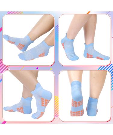 Buy Women's Sports Socks - 8 Pairs Sneakers Ankle Socks (Sizes 35-42) | Breathable Cotton Running Socks | Multicolor Padded Comfort - Buy Online on GoSupps.com