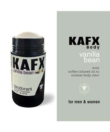 Natural Deodorant for Women and Men - Vanilla Bean Odor-Fighting Coffee Oil Organic Baking Soda-Free Aluminum-Free Paraben-Free Dye-Free 2 Pack 2.65 oz/75 g - Buy Online on GoSupps.com