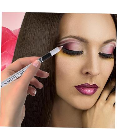 OHPHCALL 20 Pcs Lying Silkworm Eyeliner White Makeup Eyeliner Pencils Eye Drawing Pencils Gel Wooden Pole 1 count (Pack of 1) Whitex2pcs - Buy Online on GoSupps.com