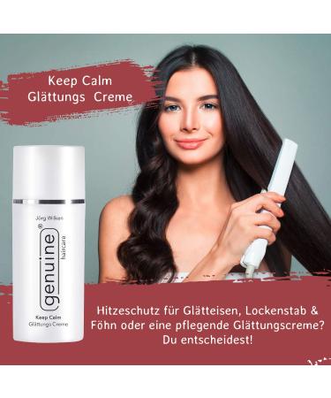 Keep Calm Smoothing Cream - Ultimate Heat Protection for All Hair Types | Vitalizing Haircare - Buy Online on GoSupps.com