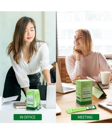 Travel Size Portable Strip Mouthwash - 20 Packets Mint Flavor | Fluoride Free | Fresh Breath on the Go - Buy Online on GoSupps.com