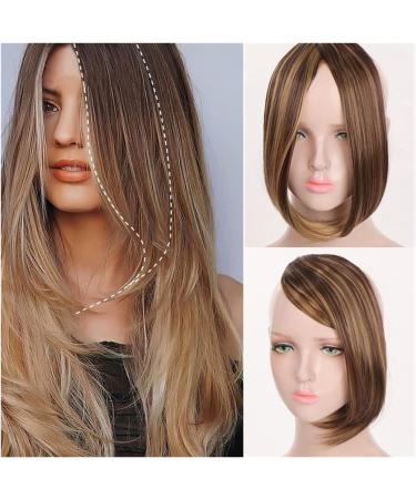 Bangs Hair Clip Synthetic Bangs Hair Clip in Extensions Middle Part Natural Fringe Bangs Clip in Bangs One Piece Gradient Bangs Hairpiece for Women Bangs Clip in Hair (Color : 923-103) - Buy Online on GoSupps.com