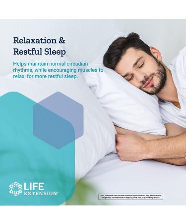 Quiet Sleep Melatonin 3 mg - 60 Vegetarian Capsules | Life Extension - Buy Online on GoSupps.com