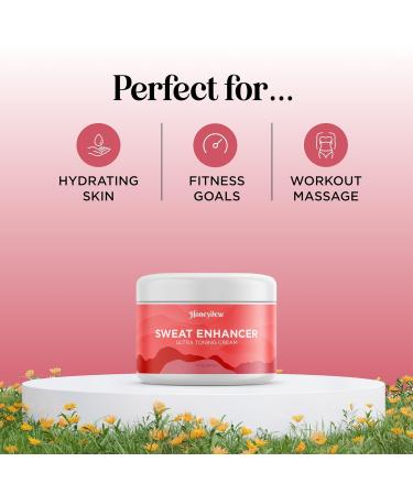 Hot Sweat Cream Workout Enhancer - Invigorating Hot Cream for Cellulite & Body Sculpting to Maximize Workouts - Moisturizing Sweat Enhancer Thigh Bum and Belly Firming and Tightening Cream (4 Fl Oz) - Buy Online on GoSupps.com