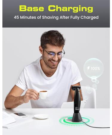 Ferrisa Back Razor for Men | Long Handle Body Trimmer & Electric Facial Razor | Nasal Hair Trimmer with Replaceable Heads - Buy Online on GoSupps.com