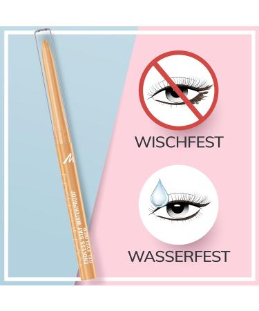 Manhattan Endless Stay Waterproof Gel Eyeliner - Nude Color 002 (2.6G) - Long-lasting Smudge-proof Eye Makeup for International Shipping - Buy Online on GoSupps.com