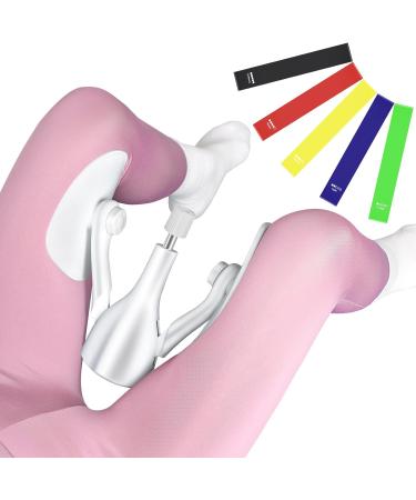 Adjustable Pelvic Floor Strengthener with 5 Resistance Bands - Kegel Devices for Women & Men - Postpartum Rehabilitation & Beautiful Buttocks - Grey - Buy Online on GoSupps.com