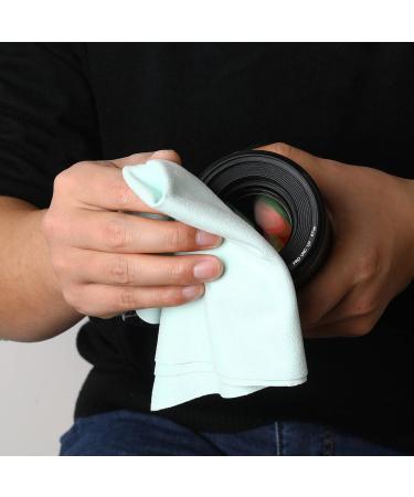 Extra Large Microfiber Cleaning Cloths for Eyeglasses - Reusable 12x12 Lens Wipes for All Glasses & Screens - International Shipping Available - Buy Online on GoSupps.com