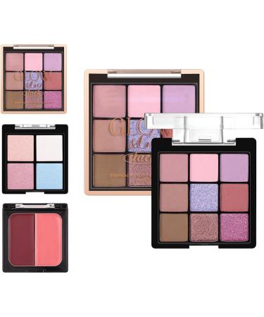 Palette de Maquillage pour Femmes Maquillage Palette Paupi res Blush Highlighter Cosm tiques Effets Satin s et Mats pour Peau Mature Soir es D placements Voyages # 01 - Buy Online on GoSupps.com