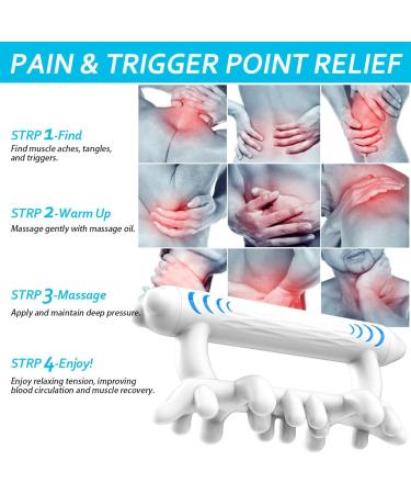 Fascia Massage Devices | Deep Tissue & Cellulite Massager for Myofascial Relaxation | Pain Relief for Neck Shoulders & Calves - Buy Online on GoSupps.com