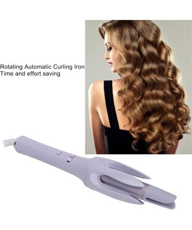 Automatic Rotating Curling Iron - Fast Heating Negative Ion Ceramic Curler Wand for Effortless Hair Styling | International Shipping Available - Buy Online on GoSupps.com