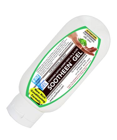 Sootheen Gel  Soothing Hemp Seed Oil and Aloe Vera Gel  Pain Relief Gel with Hemp Seed Oil for Back Pain  Knee Pain  Joint Pain  Eczema and Sunburn