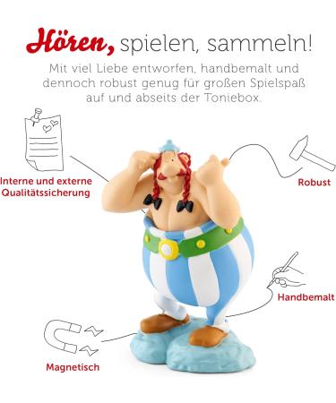 Buy Tonies Asterix The Golden Sickle Audio Figure for Toniebox | 37 Min Playtime | Ideal for Kids 5+ | International Shipping Available - Buy Online on GoSupps.com